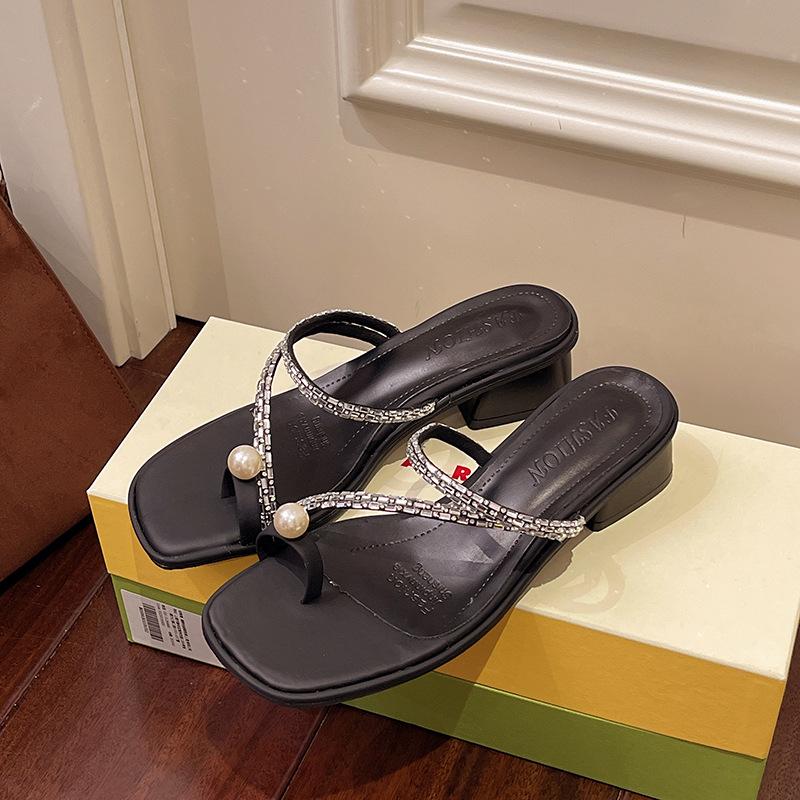 Модные жемчужные туфли-лодочки с открытым носком, повседневные женские туфли 2025 лето, новая модель, толстый каблук, для улицы, крутые шлепанцы, прямые продажи с фабрики 35 чёрный
Модные жемчужные туфли-лодочки с открытым носком, повседневные женские туфли 2025 лето, новая модель, толстый каблук, для улицы, крутые шлепанцы, прямые продажи с фабрики 35 чёрный