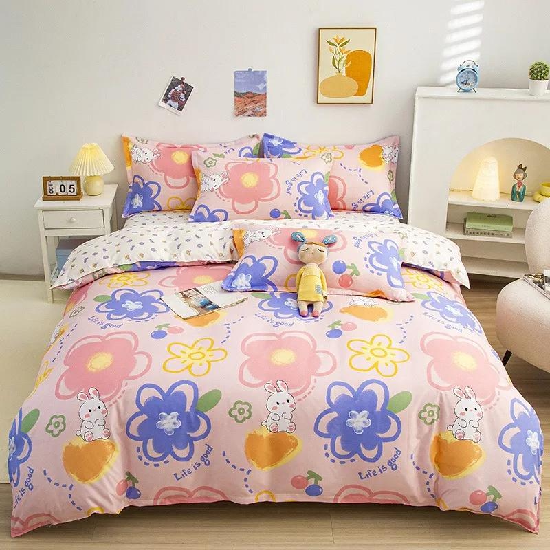 Simple Printed Queen Duvet Cover Set King Size Lovely Single Double Blanket Comforter Covers King Quilt Cover and Pillowcase 150x200cm quilt cove
Simple Printed Queen Duvet Cover Set King Size Lovely Single Double Blanket Comforter Covers King Quilt Cover and Pillowcase 150x200cm quilt cove