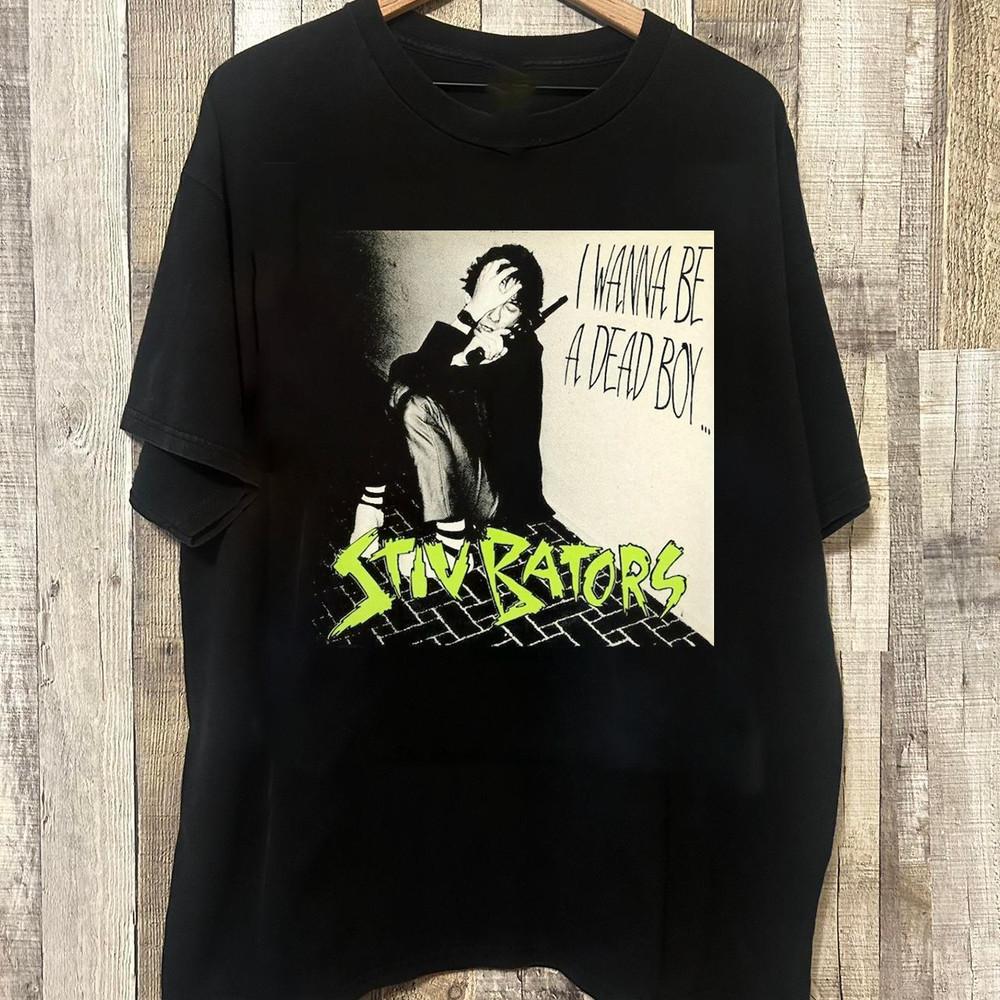 Stiv Bators I Wanna Be A Dead Boy Tee Unisex Adult T-Shirt All Size UB098 2XL
Stiv Bators I Wanna Be A Dead Boy Tee Unisex Adult T-Shirt All Size UB098 2XL