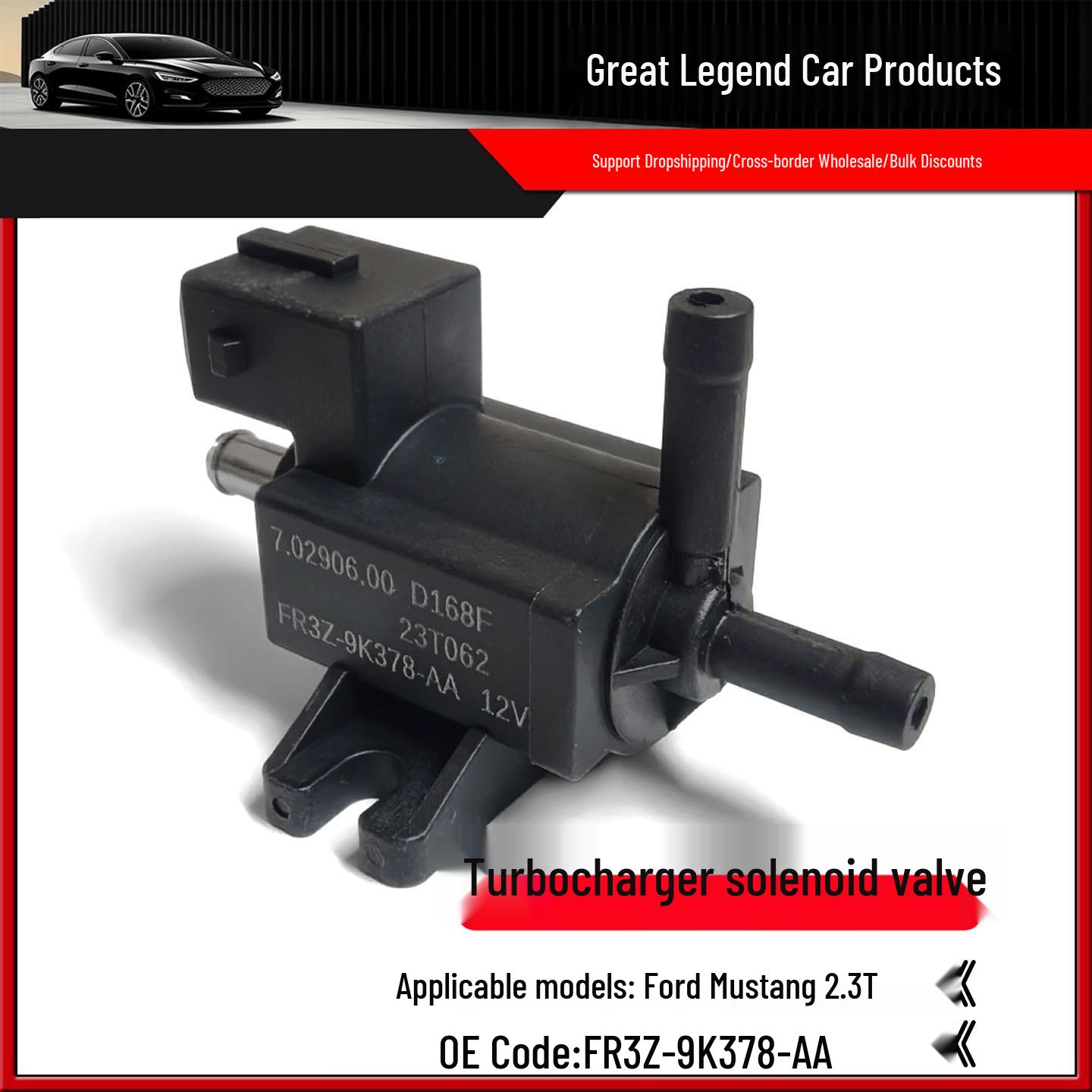 FR3Z9K378AA Turbo Solenoid Valve for 2015 Mustang 2.3T (Part No. 31219138) Neutral
FR3Z9K378AA Turbo Solenoid Valve for 2015 Mustang 2.3T (Part No. 31219138) Neutral