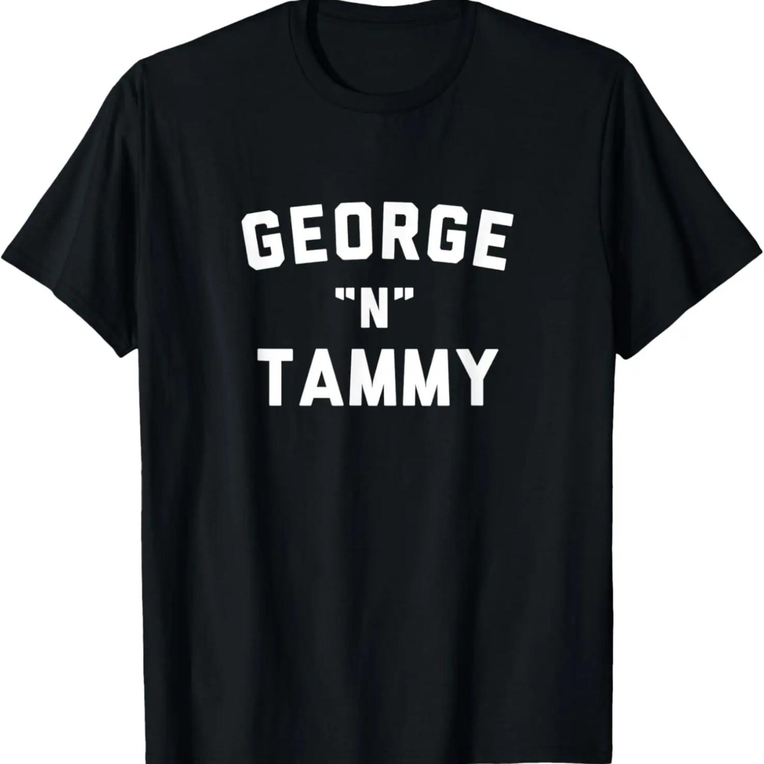 George _N_ Tammy, Country Music Song, Waylon and Willie T-Shirt S чёрный
George _N_ Tammy, Country Music Song, Waylon and Willie T-Shirt S чёрный