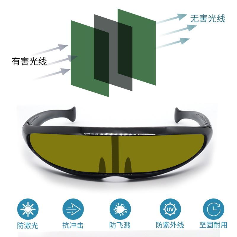 Industrial Fiber Laser Protective Glasses Goggles for Marking, Engraving, Welding, Cutting, and Rust Removal Processing1064nm (YJ-7402)200-2000NM
Industrial Fiber Laser Protective Glasses Goggles for Marking, Engraving, Welding, Cutting, and Rust Removal Processing1064nm (YJ-7402)200-2000NM