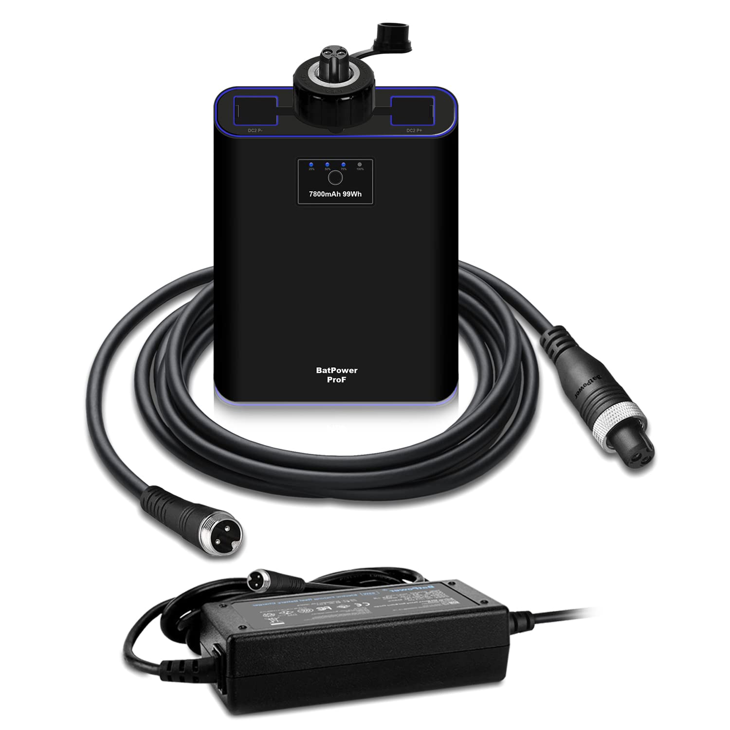 BatPower ProF 7800mAh Electric Fishing Reel Compatible with Tanacom ForceMaster Plays and Plemio power cord and reel charger Daiwa, 1000, 750, 500,
BatPower ProF 7800mAh Electric Fishing Reel Compatible with Tanacom ForceMaster Plays and Plemio power cord and reel charger Daiwa, 1000, 750, 500,