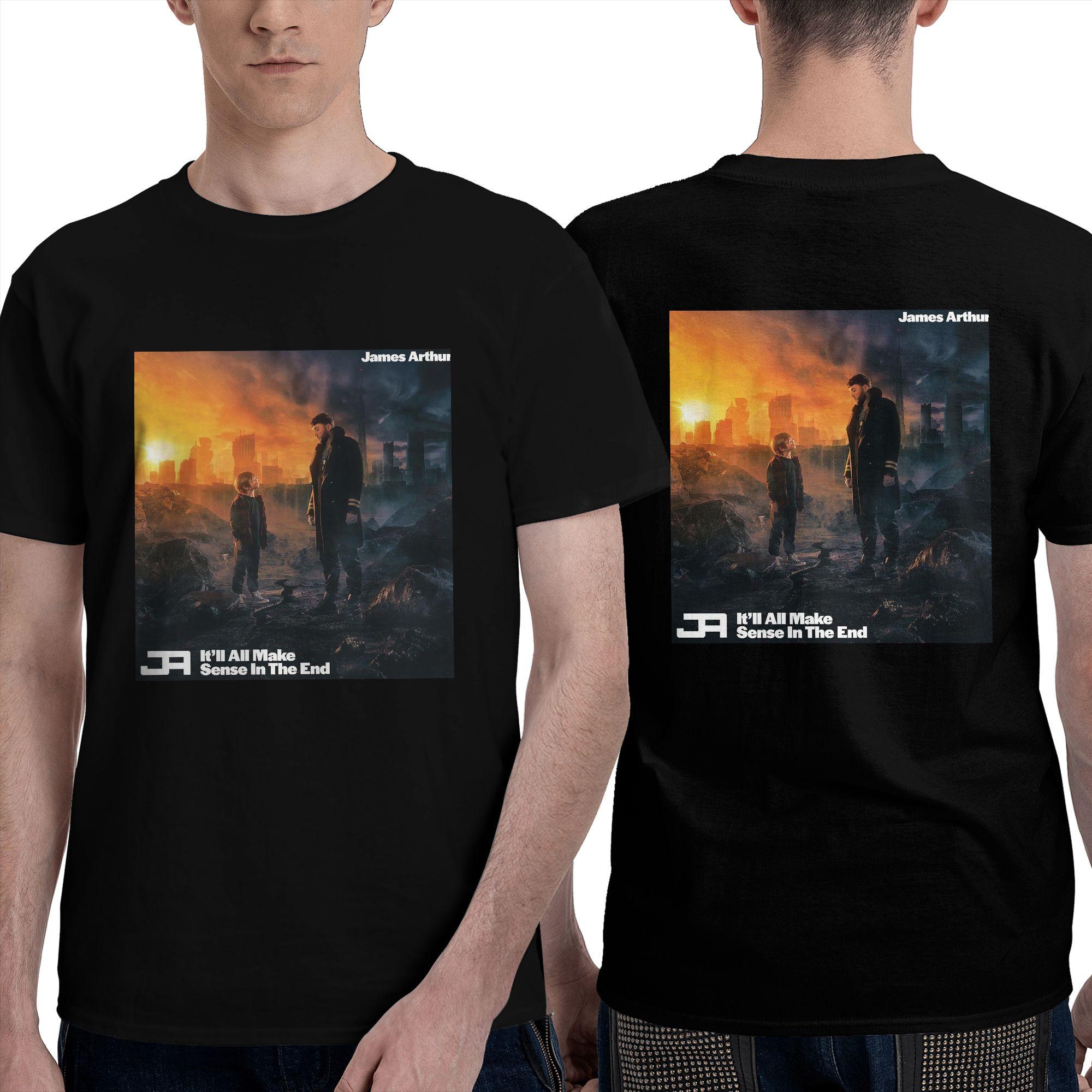 James Arthur Itll All Make Sense In The End Men T-Shirt Double Sided Oversized T Shirts Men s Crew Neck Tees Short Summer Male S разноцветный
James Arthur Itll All Make Sense In The End Men T-Shirt Double Sided Oversized T Shirts Men s Crew Neck Tees Short Summer Male S разноцветный