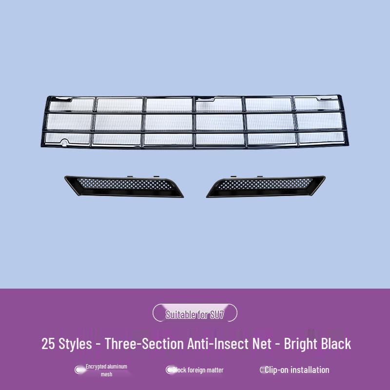 Xiaomi SU7 Front Bumper Grille Anti-Insect & Dustproof Net Cover
Xiaomi SU7 Front Bumper Grille Anti-Insect & Dustproof Net Cover