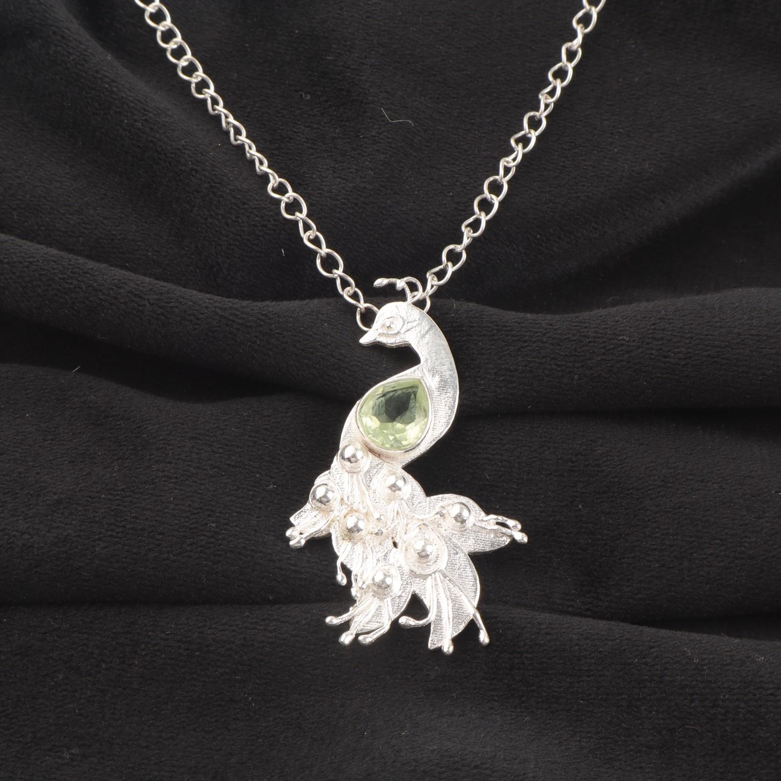 Green Amethyst Gemstone 925 Sterling Silver Jewelry Handmade Pendant 2 For Gift CP-21-13
Green Amethyst Gemstone 925 Sterling Silver Jewelry Handmade Pendant 2 For Gift CP-21-13