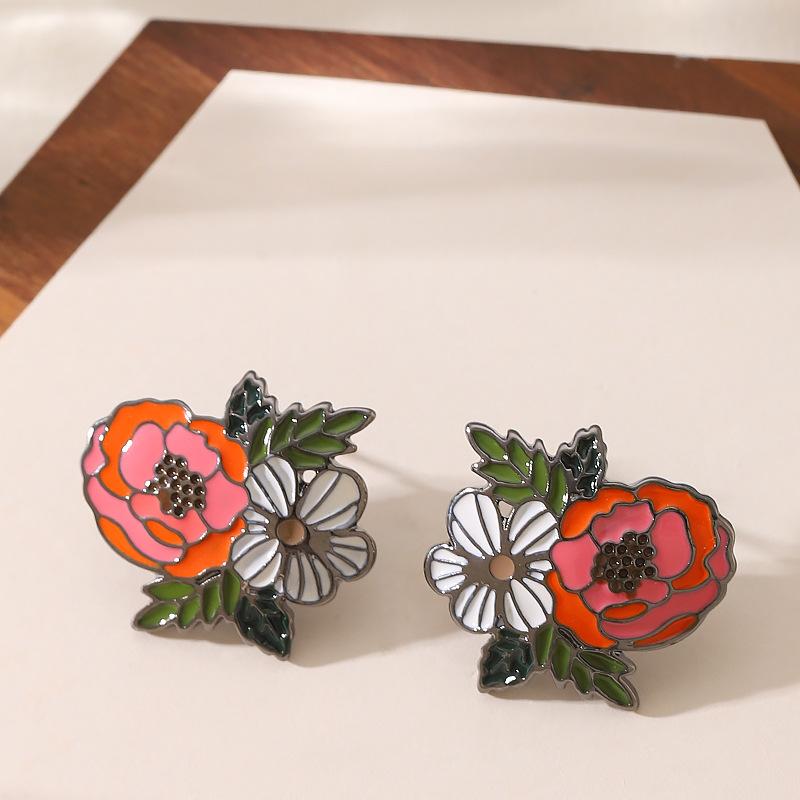 Guofeng Personality New Chinese-style dripping rose stud earrings Elegant and advanced design Exquisite commuter earrings рожевий
Guofeng Personality New Chinese-style dripping rose stud earrings Elegant and advanced design Exquisite commuter earrings рожевий