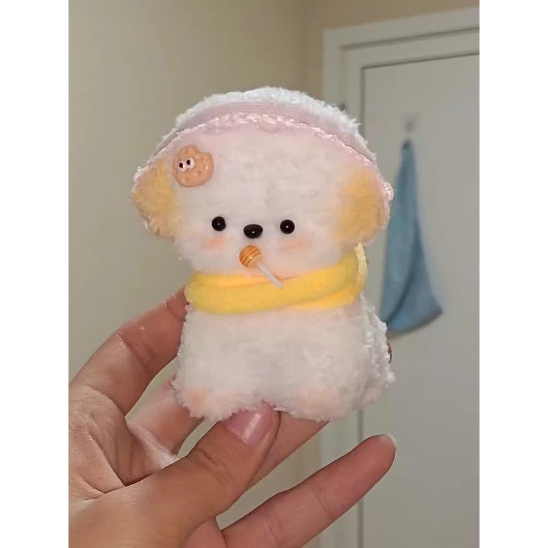Ready-to-Use Plush Puppy, Pre-made with 15mm Coral Fleece, No DIY Twisted Pipe Cleaner Animal Doll 5 cm height
Ready-to-Use Plush Puppy, Pre-made with 15mm Coral Fleece, No DIY Twisted Pipe Cleaner Animal Doll 5 cm height