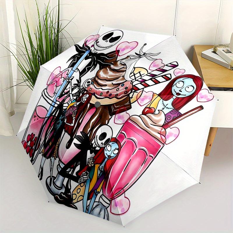 Jack Skellington,Sally Automatic Umbrella - Tri-fold Portable Umbrella, Best Holiday Gift for Men and Women, Durable Iron Frame, Playful Des
Jack Skellington,Sally Automatic Umbrella - Tri-fold Portable Umbrella, Best Holiday Gift for Men and Women, Durable Iron Frame, Playful Des