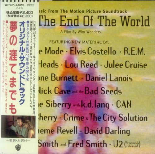 CD OST - Until The End Of The World (Music F WPCP4625 WARNER 1991 Japan Dance & Electronica Used
CD OST - Until The End Of The World (Music F WPCP4625 WARNER 1991 Japan Dance & Electronica Used
