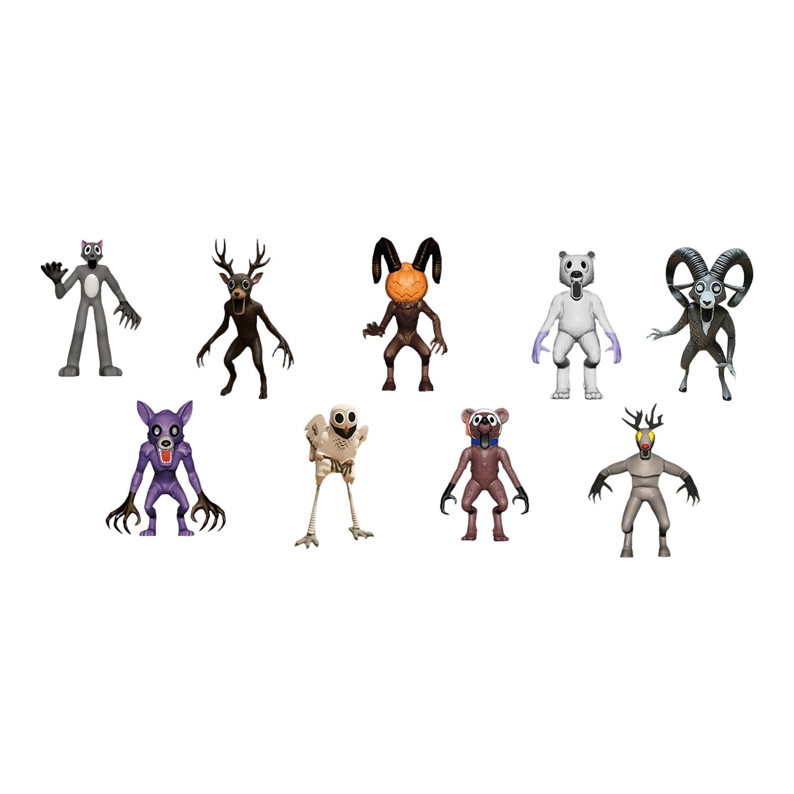 Set of 9 Action Figures Assorted Styles Movable Joints Plastic Material for Collection or Display One Size
Set of 9 Action Figures Assorted Styles Movable Joints Plastic Material for Collection or Display One Size