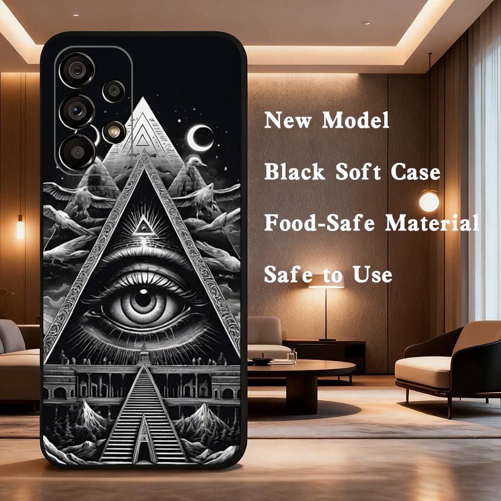 Occult Illuminati Eye For Samsung Galaxy A73,J7,22,Note,72,41,31,8,9,52,71,53,32,Soft Black Silicone Cover Case SamsungA32 5G
Occult Illuminati Eye For Samsung Galaxy A73,J7,22,Note,72,41,31,8,9,52,71,53,32,Soft Black Silicone Cover Case SamsungA32 5G