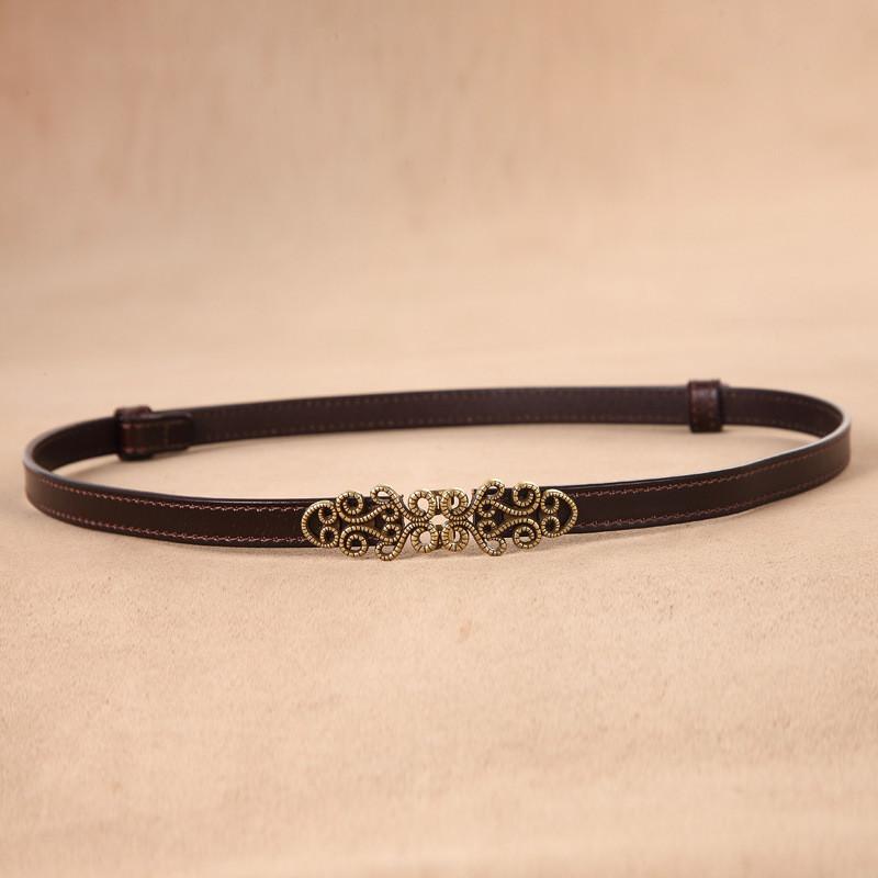 Prada Fantasy Genuine Leather Slim Belt With Floral Cutout Metal Buckle For Womens Casual Wear кавовий
Prada Fantasy Genuine Leather Slim Belt With Floral Cutout Metal Buckle For Womens Casual Wear кавовий