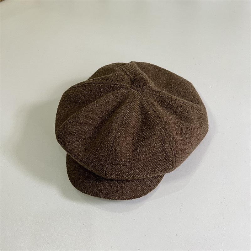 Ретро берет из звездчатого аниса осень и зима однотонный универсальный темперамент художника, подчеркивающий лицо, маленькая шерстяная кепка газетчика M(56-58cm) темно-коричневого
Ретро берет из звездчатого аниса осень и зима однотонный универсальный темперамент художника, подчеркивающий лицо, маленькая шерстяная кепка газетчика M(56-58cm) темно-коричневого