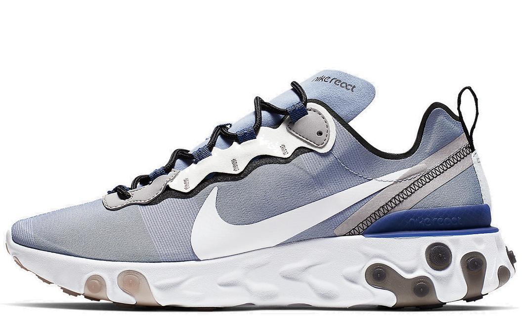 Nike React Element 55 Indigo Fog Mystic Navy BQ6166-402 35.5
Nike React Element 55 Indigo Fog Mystic Navy BQ6166-402 35.5