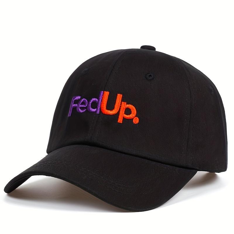 FEDUP Letter Embroidery Baseball Cap For Men Women Cotton Snapback Caps summer outdoor sun Hat Dad Hats Casquette sports Caps чорний
FEDUP Letter Embroidery Baseball Cap For Men Women Cotton Snapback Caps summer outdoor sun Hat Dad Hats Casquette sports Caps чорний