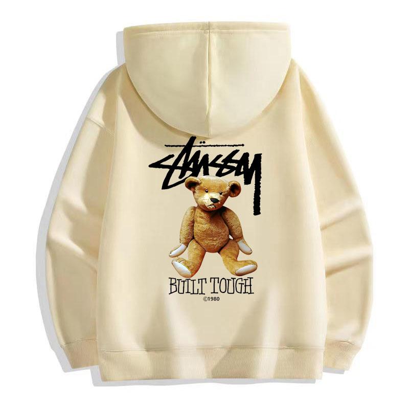 Stussy 2024 Autumn/Winter Men s and Women s Thickened and Velvet Insulated High Quality Cotton Letter Logo Little Bear Printed Hoodie
Stussy 2024 Autumn/Winter Men s and Women s Thickened and Velvet Insulated High Quality Cotton Letter Logo Little Bear Printed Hoodie