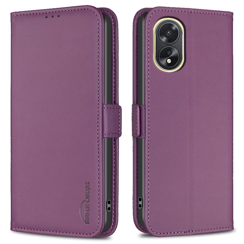 BINFEN COLOR BF31 For Oppo A38 4G/A18 4G Case with Wallet Stand PU Leather Flip Phone Cover Dark Purple
BINFEN COLOR BF31 For Oppo A38 4G/A18 4G Case with Wallet Stand PU Leather Flip Phone Cover Dark Purple