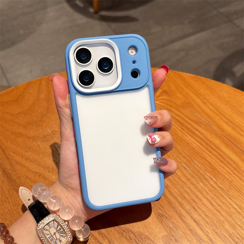 Matte Skin Feel Semi-Transparent Case for iPhone 17/16/15/14 Pro 16 Plus синій
Matte Skin Feel Semi-Transparent Case for iPhone 17/16/15/14 Pro 16 Plus синій