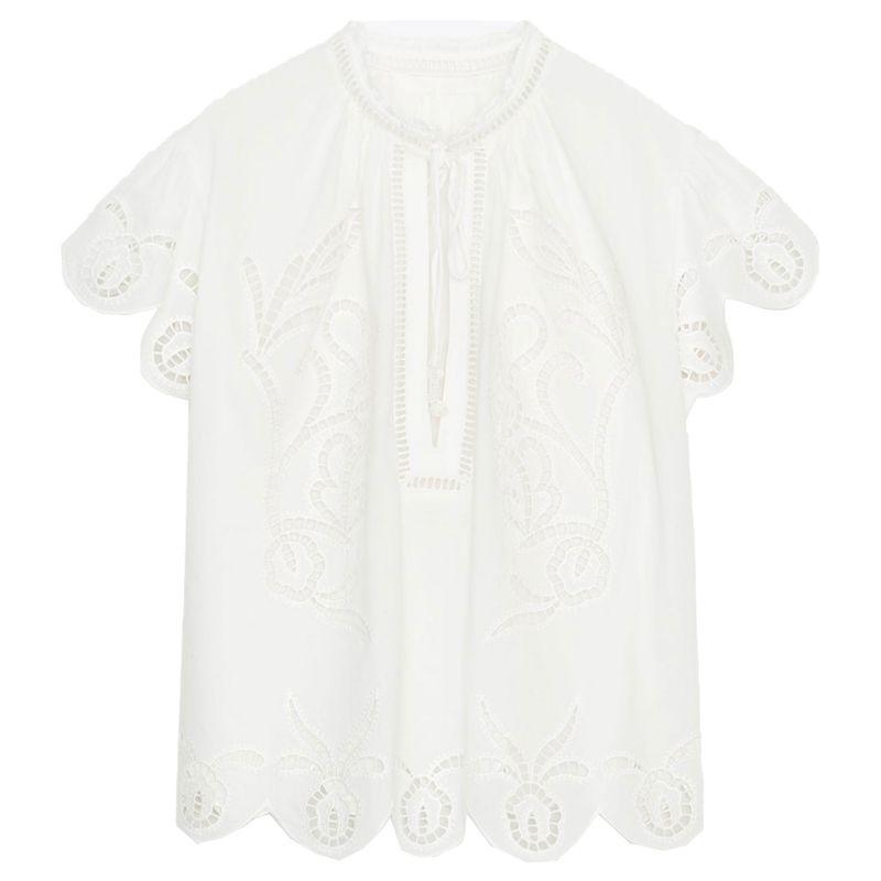 Zaprha 2025 Summer New French style Fashion Temperament Casual Loose Embroidery Shirts Short Jacket 5107274 Ground White L
Zaprha 2025 Summer New French style Fashion Temperament Casual Loose Embroidery Shirts Short Jacket 5107274 Ground White L