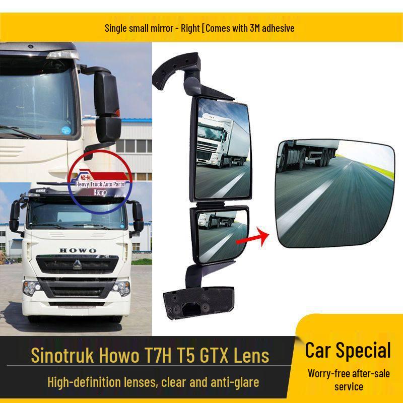 HOWO T7H Rearview Mirror Lens with Heated Clip Holder for Reversing Reflector Standard
HOWO T7H Rearview Mirror Lens with Heated Clip Holder for Reversing Reflector Standard
