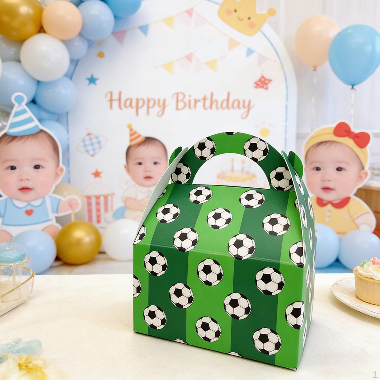 24 Pieces Candy Boxes Soccer Party Favor Treat Football Team Goodies Gift Paper зелений
24 Pieces Candy Boxes Soccer Party Favor Treat Football Team Goodies Gift Paper зелений