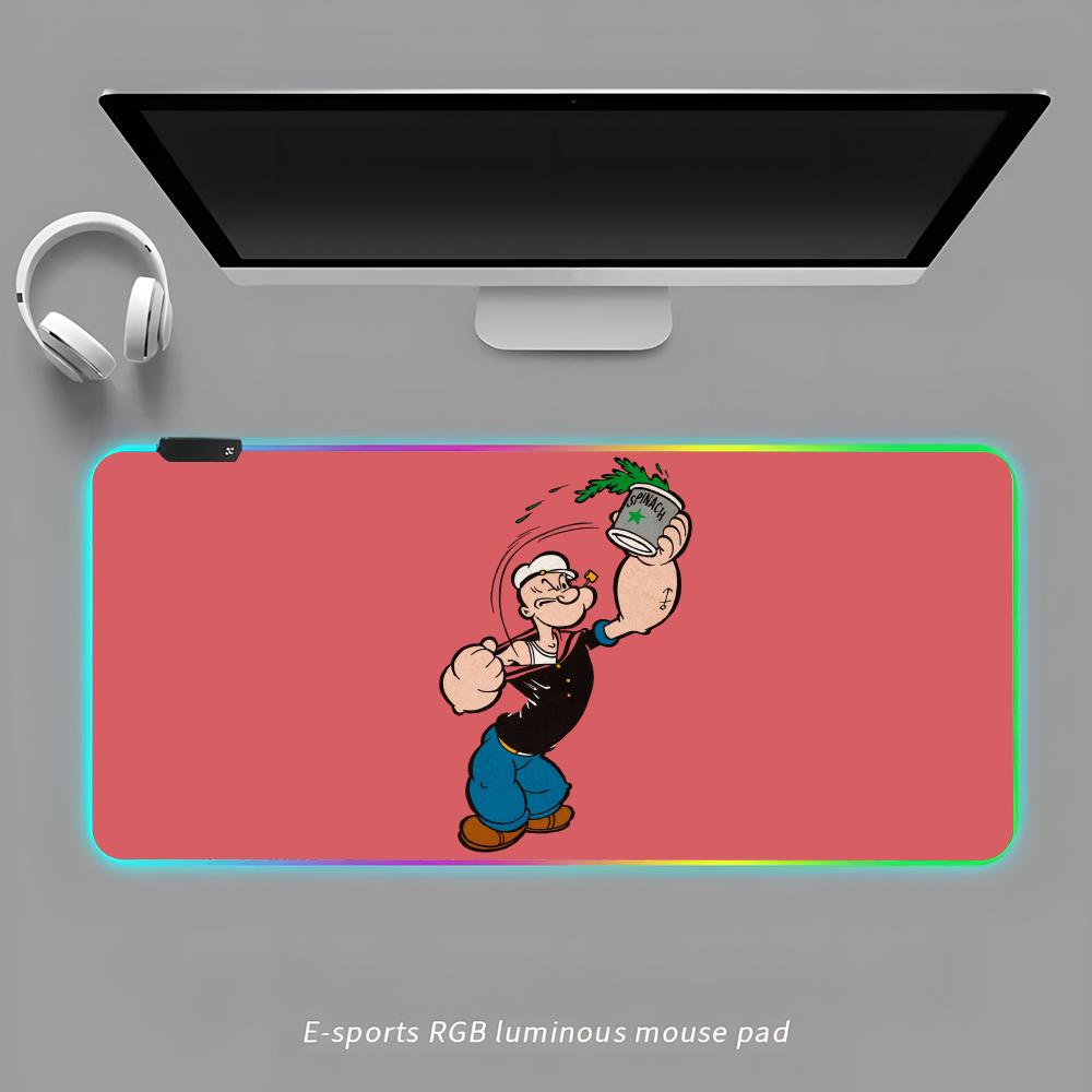 P-PopeyeSES Mouse Pad RGB Gaming Mouse Pad Desk Mat HD Gamer Large LED Light XXL MousePads RGB600x300x3mm
P-PopeyeSES Mouse Pad RGB Gaming Mouse Pad Desk Mat HD Gamer Large LED Light XXL MousePads RGB600x300x3mm