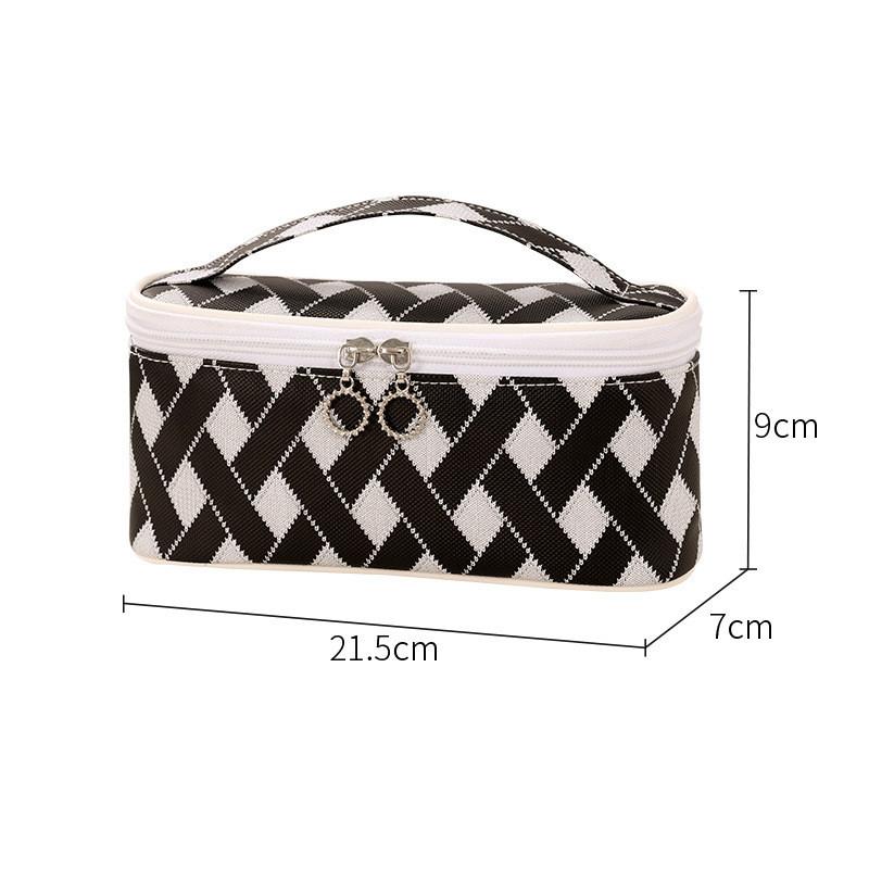 Runhui Academy Cosmetic Bag Travel Makeup Bag Hand-held Makeup Bag High Value Appearance StyleF
Runhui Academy Cosmetic Bag Travel Makeup Bag Hand-held Makeup Bag High Value Appearance StyleF