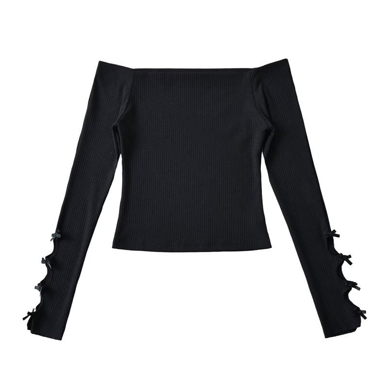 Pure Desire One-Shoulder Bow Cuff Long-Sleeve Women s Top Medium чорний
Pure Desire One-Shoulder Bow Cuff Long-Sleeve Women s Top Medium чорний