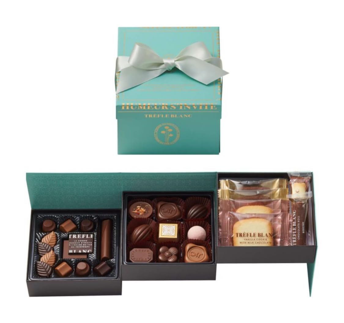 Treful Blanc Afternoon Tea Set 6 подарочных бумажных пакетов White Day возвратный подарок Морозов (22 шоколадки, печенье), 3-х уровневый ассортимент, коробка, в комплекте,
Treful Blanc Afternoon Tea Set 6 подарочных бумажных пакетов White Day возвратный подарок Морозов (22 шоколадки, печенье), 3-х уровневый ассортимент, коробка, в комплекте,