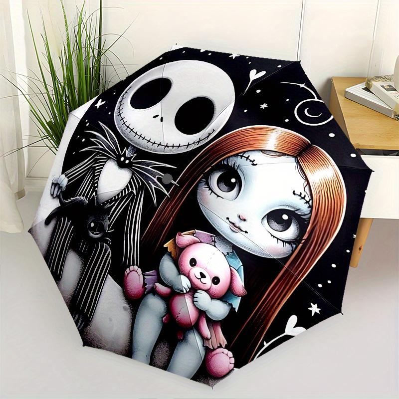 1 Auto Open Nightmare Before Christmas, Jack Skellington Themed Colorful 8-rib Portable Umbrella for Men and Women, A Compact Commuting Comp
1 Auto Open Nightmare Before Christmas, Jack Skellington Themed Colorful 8-rib Portable Umbrella for Men and Women, A Compact Commuting Comp