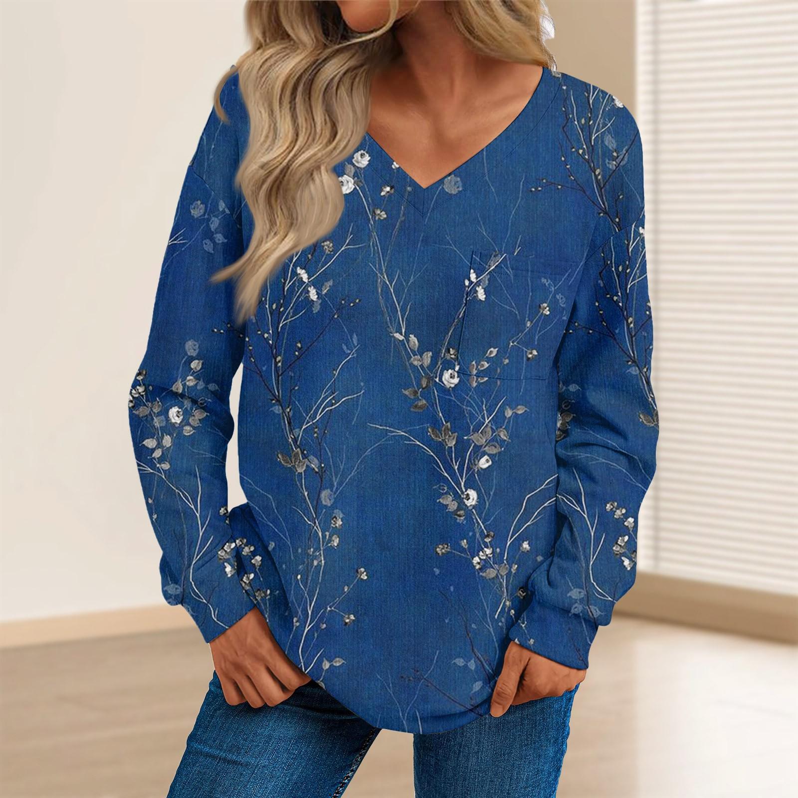 Женская мода повседневный свитер с длинным рукавом и принтом V-образным вырезом XXXL
Женская мода повседневный свитер с длинным рукавом и принтом V-образным вырезом XXXL