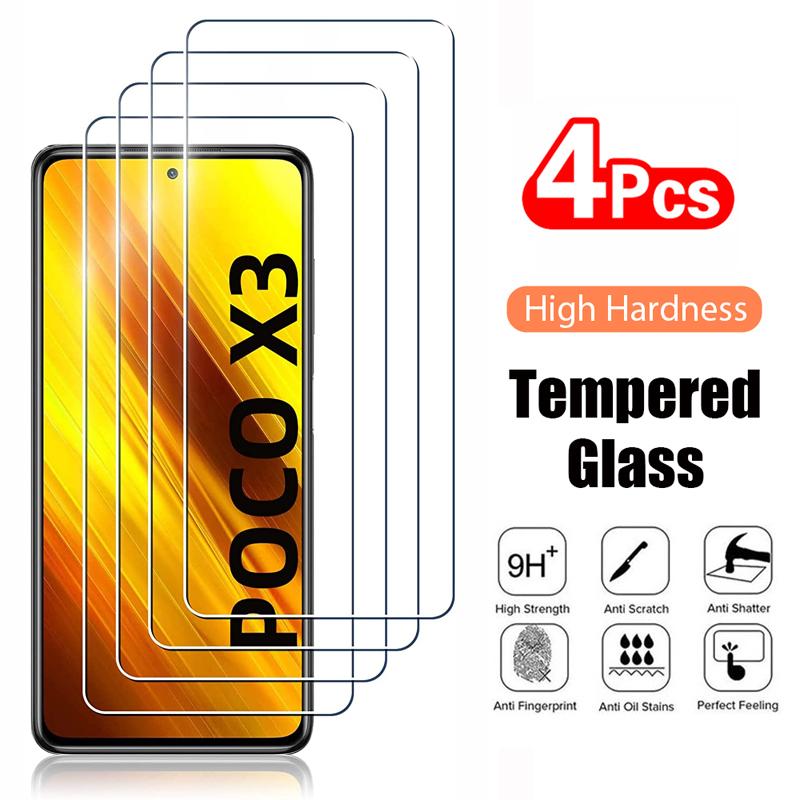 4 шт. Загартоване скло для Poco X3 Pro Pocophone X3 NFC Захисне скло для Xiaomi Poco F3 F4 GT F2 F1 M2 M3 M4 X4 Pro 5G Скло For Poco X3 Pro білий
4 шт. Загартоване скло для Poco X3 Pro Pocophone X3 NFC Захисне скло для Xiaomi Poco F3 F4 GT F2 F1 M2 M3 M4 X4 Pro 5G Скло For Poco X3 Pro білий