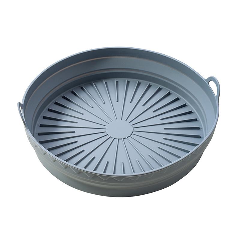 Air Fryer Silicone Basket Pot Square Foldable Airfryer Oven Baking Tray Mold Liner Reusable Oil-Free Kitchen Cooking Accessories Rotundity Dark Gray
Air Fryer Silicone Basket Pot Square Foldable Airfryer Oven Baking Tray Mold Liner Reusable Oil-Free Kitchen Cooking Accessories Rotundity Dark Gray