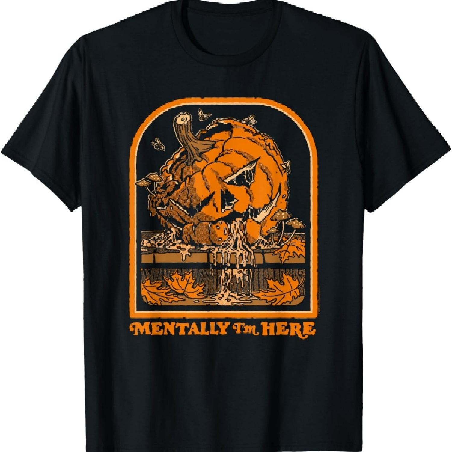 Мысленно я здесь гниющая тыква футболка на Хэллоуин XXXXXL чёрный
Мысленно я здесь гниющая тыква футболка на Хэллоуин XXXXXL чёрный