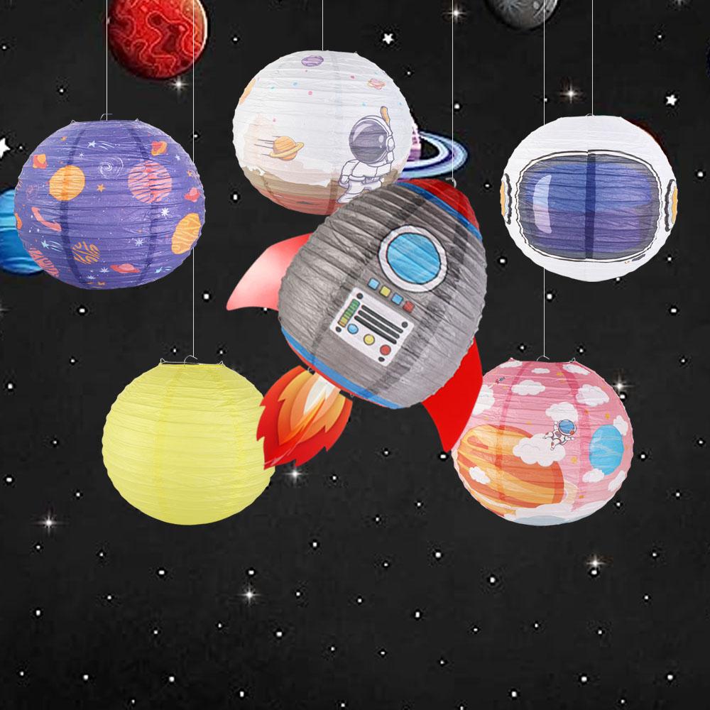 Outdoor Astronauts Folding Planet Kids Classroom Decoration Paper Lantern Lantern Rocket Pendant 6pcs
Outdoor Astronauts Folding Planet Kids Classroom Decoration Paper Lantern Lantern Rocket Pendant 6pcs
