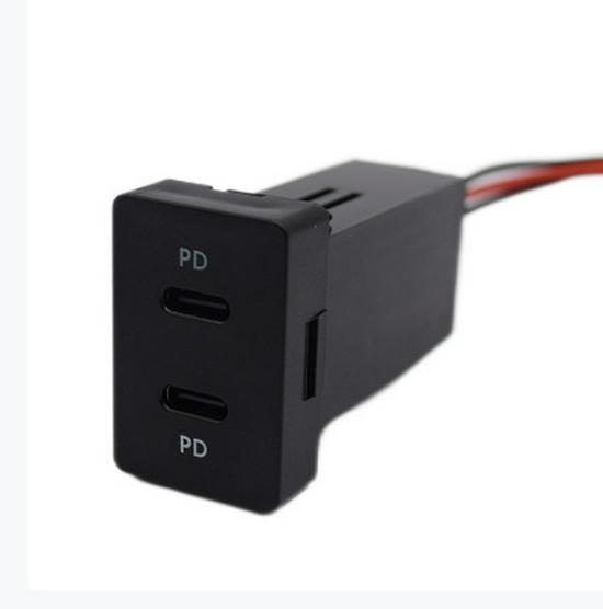 Toyota Console Dual PD Fast Charger - No Damage Installation for Phones
Toyota Console Dual PD Fast Charger - No Damage Installation for Phones