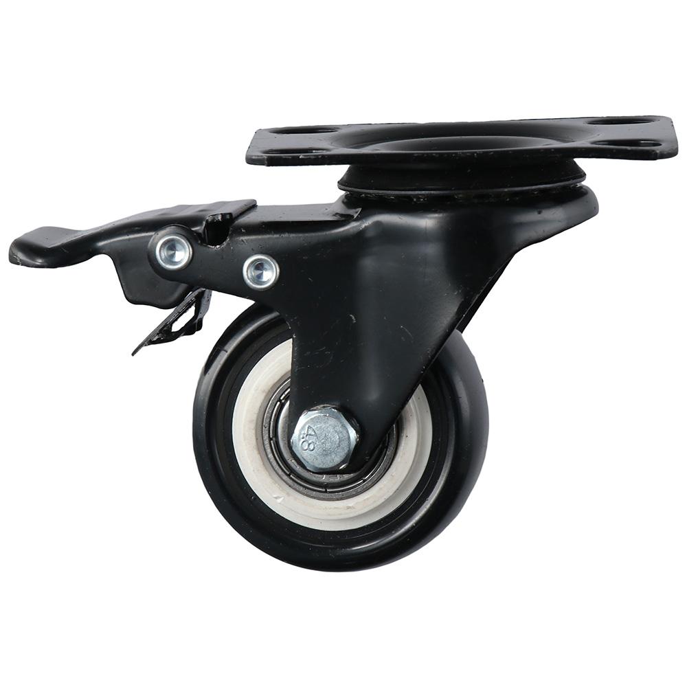 4Pcs Heavy Duty 2 Caster Wheels Black Locking Casters Set Top Plate Polyurethane Castors Workbench
4Pcs Heavy Duty 2 Caster Wheels Black Locking Casters Set Top Plate Polyurethane Castors Workbench