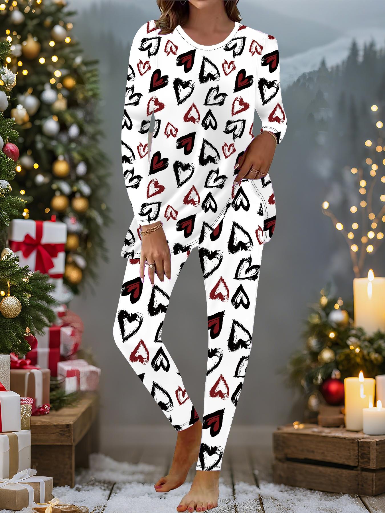 Євро-американська мода 3D принт Любов Жіночий чотирисезонний комплект з двох предметів: футболка з довгим рукавом + довгі штани. Ідеальний подарунок на Новий рік та Різдво 8XL білий
Євро-американська мода 3D принт Любов Жіночий чотирисезонний комплект з двох предметів: футболка з довгим рукавом + довгі штани. Ідеальний подарунок на Новий рік та Різдво 8XL білий