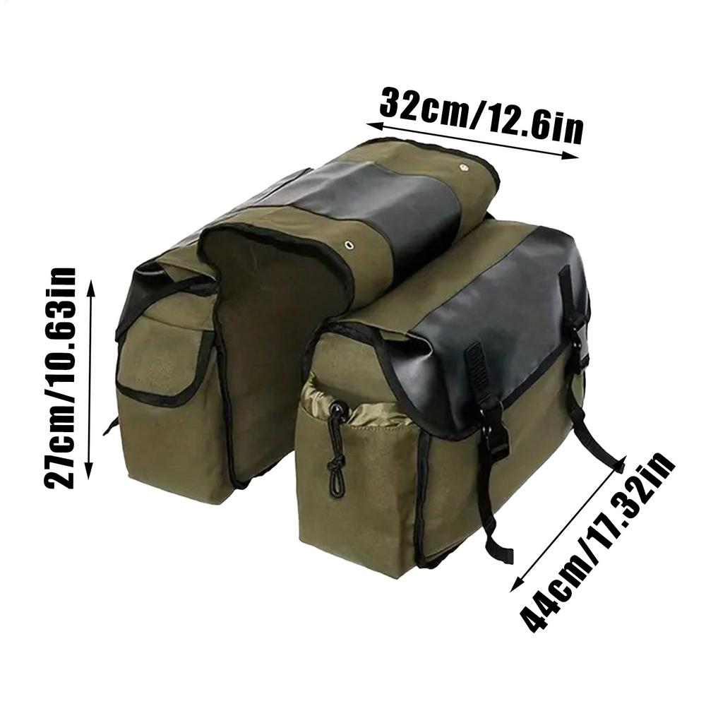 Bike Saddle Bag Waterproof Pouch Canvas Motorcycle Side Bag For Motorbike Bicycle Scooter Touring Commuting Travel Road Trip
Bike Saddle Bag Waterproof Pouch Canvas Motorcycle Side Bag For Motorbike Bicycle Scooter Touring Commuting Travel Road Trip