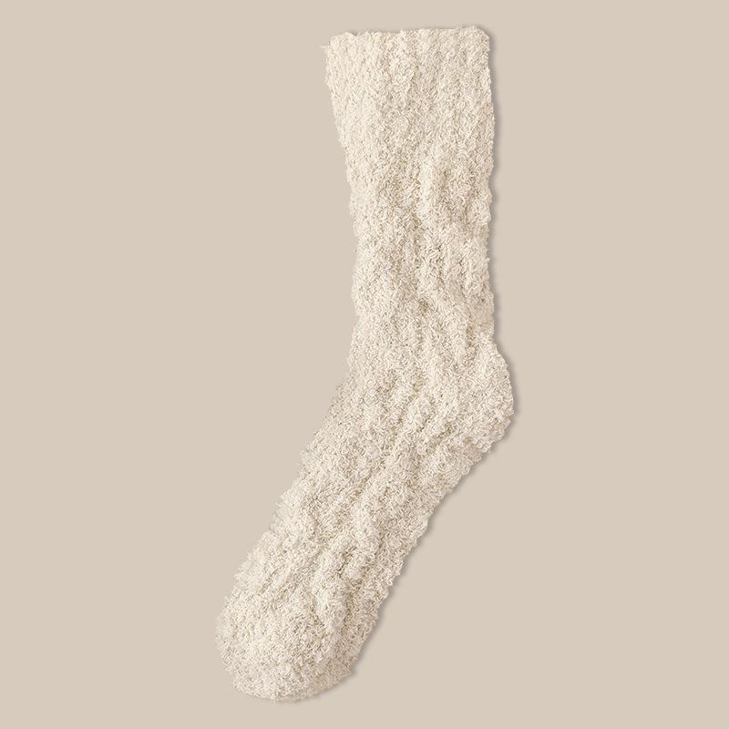 Women s Coral Fleece Mid-Calf Socks: Cozy Velvet Winter Warmth for Home and Sleep. One Size
Women s Coral Fleece Mid-Calf Socks: Cozy Velvet Winter Warmth for Home and Sleep. One Size