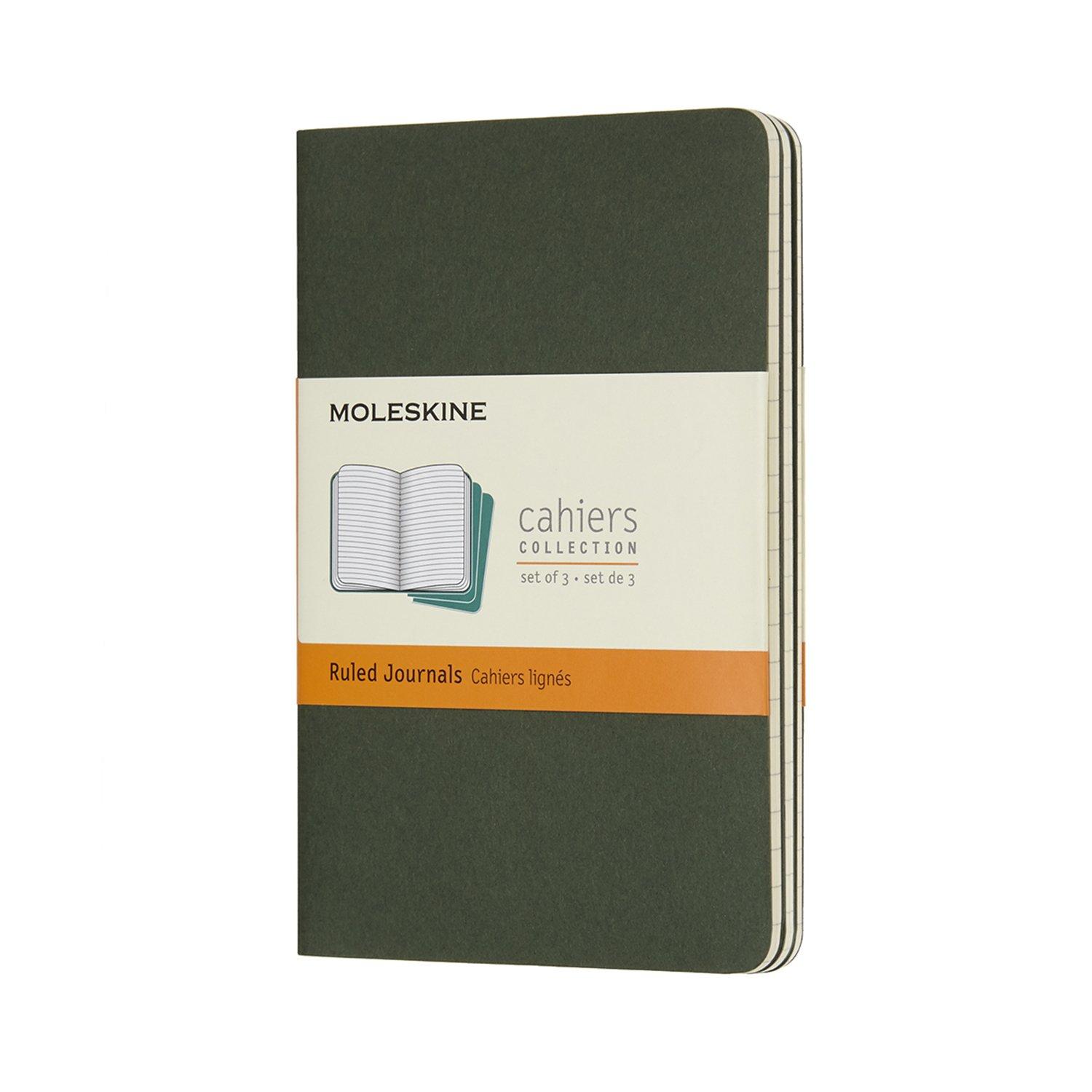 Moleskine Notebook Cahier Ruled Pocket Myrtle Green CH011K15
Moleskine Notebook Cahier Ruled Pocket Myrtle Green CH011K15