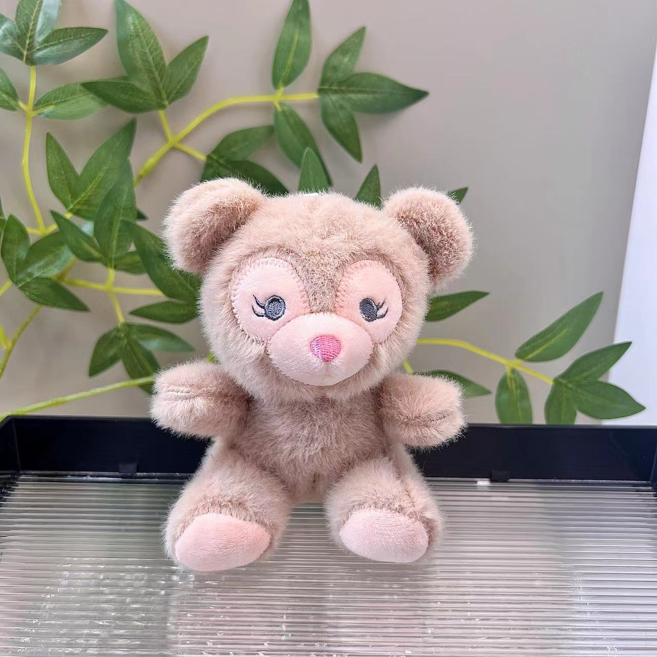 New Plush Toy Keychain, Backpack Pendant, Doll 14cm світло-коричневого кольору
New Plush Toy Keychain, Backpack Pendant, Doll 14cm світло-коричневого кольору