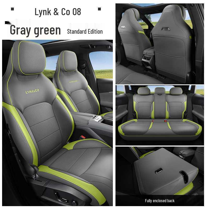 Lynk & Co 08 EMP Leather Seat Covers: Fits 26 Models, Year-Round Use, Fully Enclosed, Perforated, Breathable Cushion for Car Interior. Five Seats - Front Full, Rear Half
Lynk & Co 08 EMP Leather Seat Covers: Fits 26 Models, Year-Round Use, Fully Enclosed, Perforated, Breathable Cushion for Car Interior. Five Seats - Front Full, Rear Half
