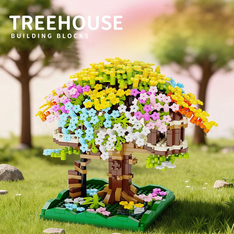 Dreamy Flower Cluster Tree House Construction Spring Secret Realm Children S Game Assembly Blocks Among Particles
Dreamy Flower Cluster Tree House Construction Spring Secret Realm Children S Game Assembly Blocks Among Particles