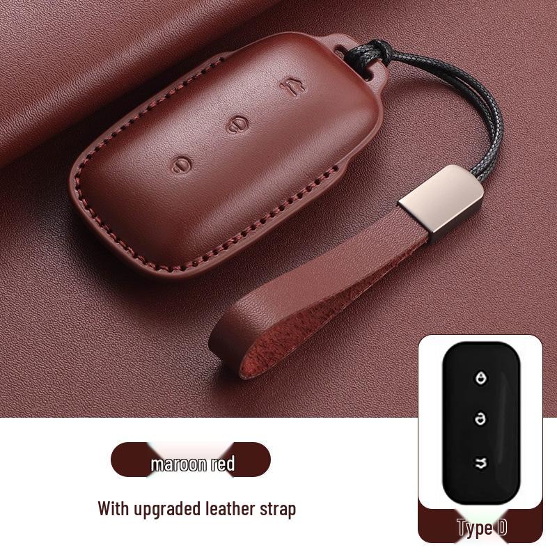 Genuine Leather Key Cover for Geely: Xingrui, Xingyue L, Binyue, Cool Boyue, Yuan Guo X6, Jiaji, and Icon Models.
Genuine Leather Key Cover for Geely: Xingrui, Xingyue L, Binyue, Cool Boyue, Yuan Guo X6, Jiaji, and Icon Models.