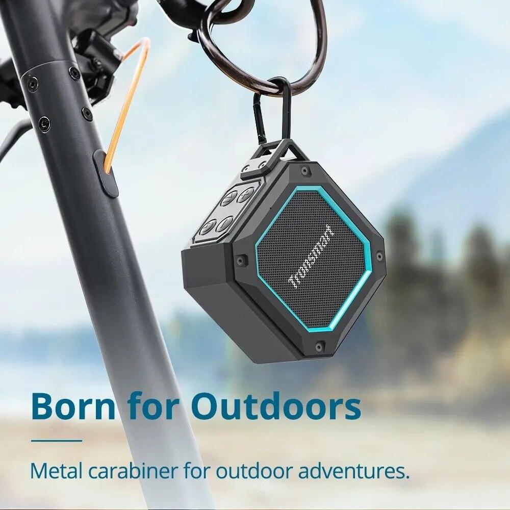 Портативная колонка Tronsmart Groove 2 с Bluetooth 5.3, настоящей беспроводной стереосистемой, двумя режимами эквалайзера, водонепроницаемостью IPX7, для душа
Портативная колонка Tronsmart Groove 2 с Bluetooth 5.3, настоящей беспроводной стереосистемой, двумя режимами эквалайзера, водонепроницаемостью IPX7, для душа