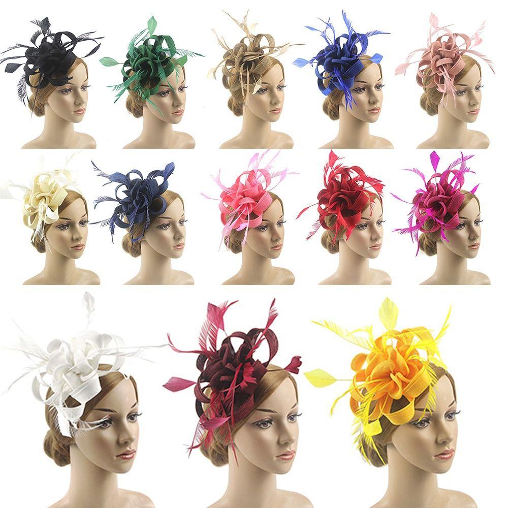 Ascot Race Fascinators Top Hat Головные уборы Fascinator Шляпы Коктейльное чаепитие Повязка на голову с перьями и цветами
Ascot Race Fascinators Top Hat Головные уборы Fascinator Шляпы Коктейльное чаепитие Повязка на голову с перьями и цветами
