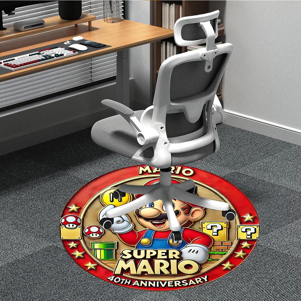 1pc Mario Office Round Area Rug, Under Office Chairs Bedroom Living Room Home Decor, Room Decoa1016194 80cm by 80cm
1pc Mario Office Round Area Rug, Under Office Chairs Bedroom Living Room Home Decor, Room Decoa1016194 80cm by 80cm