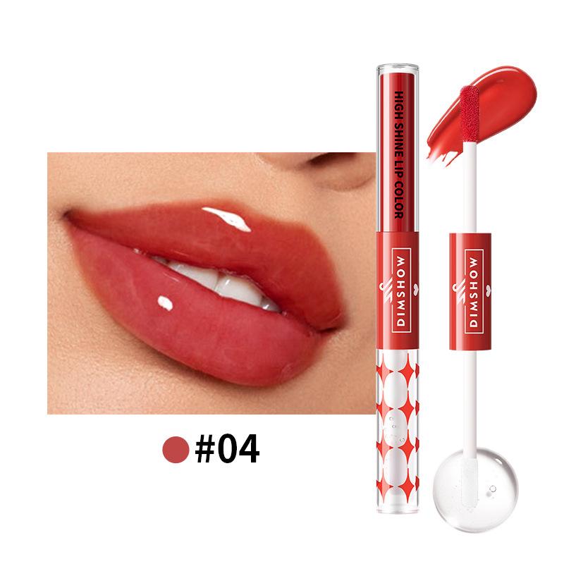 Double-Headed Moisturize Mirror Lip Gloss, Long Lasting And Waterproof Velvet Lipstick, Color Rendering Non Smudge Non Stick Cup
Double-Headed Moisturize Mirror Lip Gloss, Long Lasting And Waterproof Velvet Lipstick, Color Rendering Non Smudge Non Stick Cup